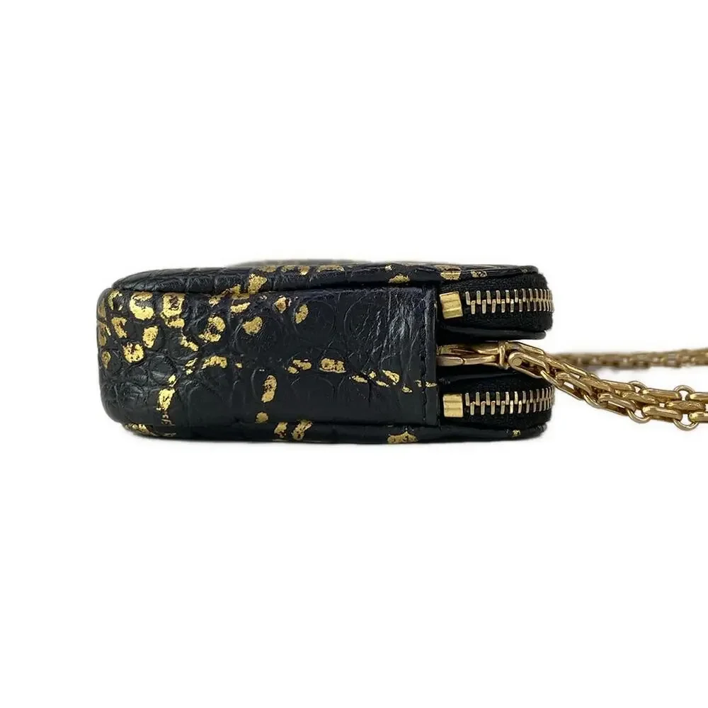 Chanel 2.55 Other Style Wallet A70953 Black Gold